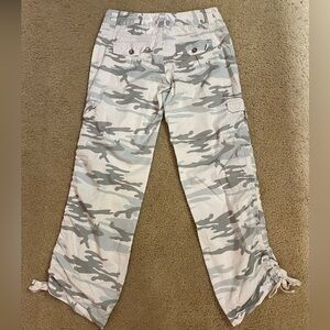 Express Gray Camouflage Pants